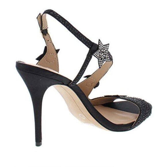 W347 INC Black Renita Strappy Sandals - 5 M - Picture 3 of 3